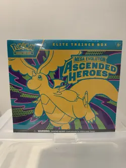 Pokemon TCG Mega Evolution: Ascended Heroes Elite Trainer Box - NEW / SEALED - Image 1