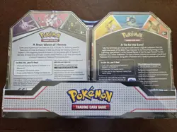 Pokemon TCG V Heroes 2-Pack Bundle Flareon V Sylveon V Tin - Image 2