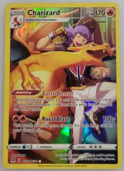 Charizard TG03/TG30 Swsh11: Pokemon Lost Origin Trainer Gallery Holo LP (2 of 2) - Image 1