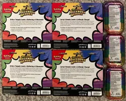 Pokemon TCG Ascended Heroes 2-Pack Blisters lot - Erika and Larry - 3 mini tins - Image 2