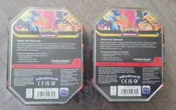 Pokemon TCG Mega Charizard X & Y EX Tins Sealed - Set of 2 - Image 2