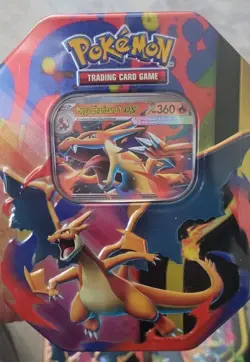 Pokemon TCG Mega Charizard X & Y EX Tins Sealed - Set of 2 - Image 4