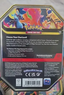 Pokemon TCG Mega Charizard X & Y EX Tins Sealed - Set of 2 - Image 5