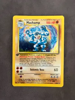 Pokemon TCG Machamp 008/102 Deck Exclusives Holo Near Mint - Image 1