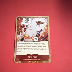One Piece CCG Fire Fist Event OP15-020 Dressrosa/Revolutionary Army Single Card - Image 1