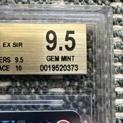 2025 Phantasmal Flames Mega Charizard SIR 125/094 BGS 9.5 GEM MINT - Image 2