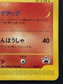 Pokemon card Entei 043/P JR East Stamp Rally Promo Pokemon TCG Japanese Poor - Image 4