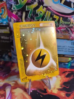 Pokemon Karte Card Lightning Energy McDonald Promo Holo Wotc japanese NM 2 Swirl - Image 1