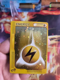 Pokemon Karte Card Lightning Energy McDonald Promo Holo Wotc japanese NM 2 Swirl - Image 2