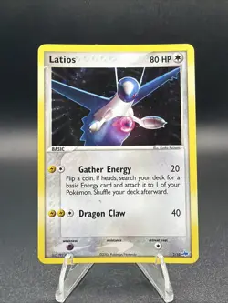 Latios 2/10 Holo EX Trainer Kit 1: Latias & Latios Pokemon Card MP - Image 1