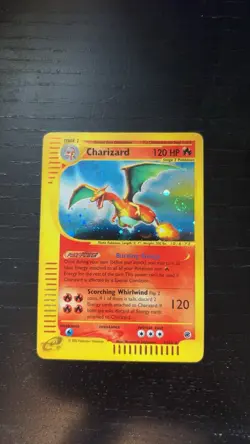 Pokemon TCG Charizard Expedition Base Set Holo Rare Card 6/165 - Image 1