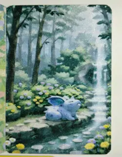 Nidoran Female Lot of 3 Pokemon Cards Reverse Holo Glitter Holo Custom & TCG - Image 4