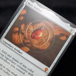 MTG Mox Amber M Dominaria 224 2018 English TCG - Image 3
