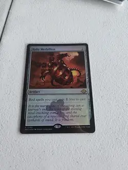 MTG Ruby Medallion Foil (Rare) Modern Horizons 3 N/M #M50 - Image 1