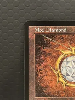 Mox Diamond NEVER PLAYED ALWAYS SLEEVED Magic: The Gathering Stronghold 1998 - Image 3