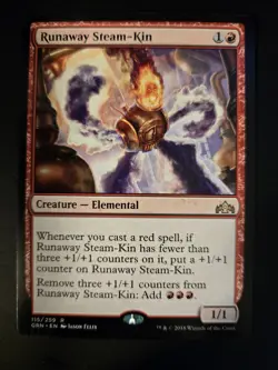 Runaway Steam-Kin NM Guilds of Ravnica MTG FREE SHIPPING - Image 1