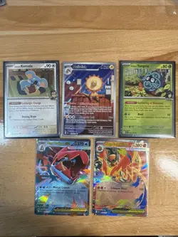 Pokemon Ascended Heroes Card Lot EX Promos Illustrations and More NM - Image 1