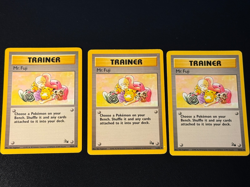 3 x Mr.Fuji 58/62 Pokemon Fossil - Image 1