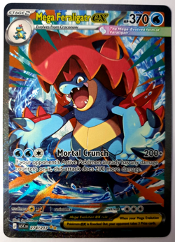 Mega Feraligatr EX - Pokemon Ascended Heroes - Special Illustration Rare NM 274 - Image 1