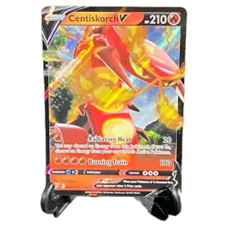 POKEMON Centiskorch V 033/189 Ultra Rare Holo SWSH Darkness Ablaze LP - Image 1