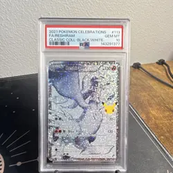Pokemon Reshiram 2021 Celebrations Classic Collection 113/114 Holo PSA 10 - Image 1