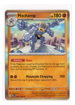 Machamp 068/165 Rare Holo SV: Scarlet & Violet 151 Pokemon TCG - Image 1