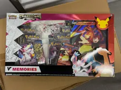 Pokemon Celebrations GameStop Exclusive V Memories Collection Box SEALED - Image 1