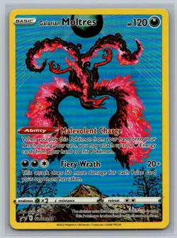 Galarian Moltres SWSH284 Holo Promo Sword & Shield Promo Pokemon Near Mint - Image 1