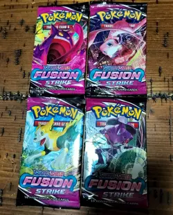 Fusion Strike 11 Boosters Packs NEW English Factory Sealed Pokemon 2021 - Image 1