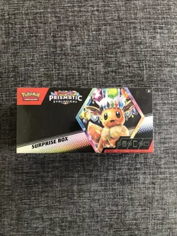 Pokemon Prismatic Evolutions Surprise Box New Sealed - Image 1