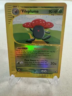 Pokemon Vileplume Expedition Reverse Holo Rare 90 HP Stage 2 031/165 English - Image 1