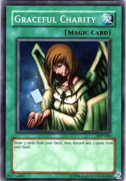 Graceful Charity Unlimited Super Rare Starter Deck: Pegasus SDP-040 HP - Image 1