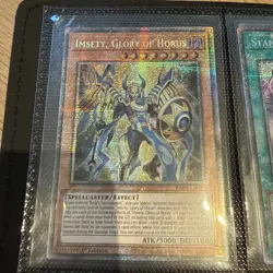 RA05-EN027 Imsety, Glory to Horus Starlight Rare 1st Ed YuGiOh - Image 1