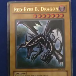 Konami Yu-Gi-Oh! Red-Eyes B. Dragon SDJ-001 Holo ATK/2400 DEF/2000 Unlimited - Image 1