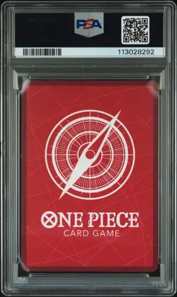One Piece TCG Usopp Leader OP10-042 Alt Art Royal Blood PSA 10 GEM MINT - Image 2