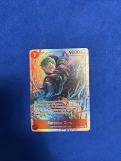 One Piece Roronoa Zoro EB04-007 SR ENGLISH OP15 - Image 1