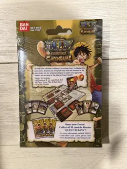 2005 Bandai Vintage One Piece CCG The Quest Begins Sealed Starter Deck English - Image 3