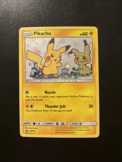 Pikachu - SM162 - Pokemon Sun & Moon Promo Holo Rare Card NM - Image 1