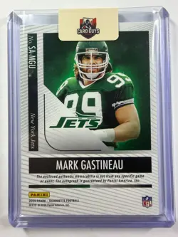 2025 Silhouette Mark Gatineau Shield Patch Auto /5 Jets - Image 2