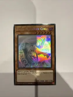 Yu-Gi-Oh! Dark Magician Girl Ghost Rare Card GFP2-EN177 1st Edition - Image 2