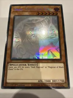 Yu-Gi-Oh! Dark Magician Girl Ghost Rare Card GFP2-EN177 1st Edition - Image 4
