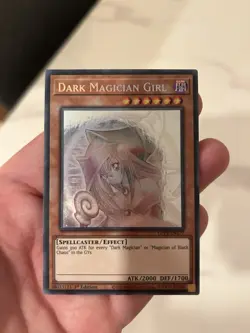 Yu-Gi-Oh! Dark Magician Girl Ghost Rare Card GFP2-EN177 1st Edition - Image 1