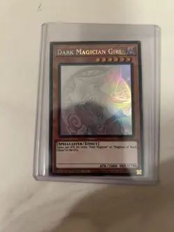 Yu-Gi-Oh! Dark Magician Girl Ghost Rare Card GFP2-EN177 1st Edition - Image 3
