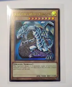 Yu-Gi-Oh! TCG 3-Card Lot Blue-Eyes White Dragon Holo Konami Kaiba collection - Image 2