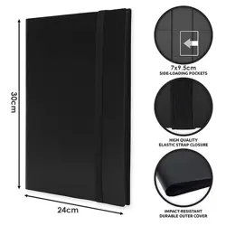 360 Cards Pocket Card Binder 9 Pocket Trading Card Album Folder Collection Case - Image 4