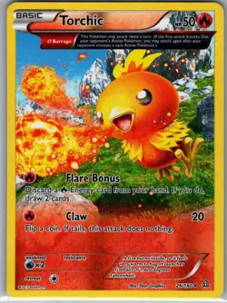 Torchic (Omega) 26/160 Reverse Holo - XY - Primal Clash - Pokemon Card - LP - Image 1