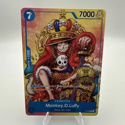 Monkey.D.Luffy (2nd Anniversary Stamped Promo) P-043 One PiecePromotion Cards - Image 1