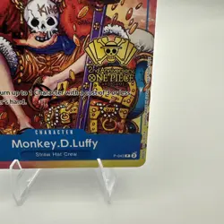 Monkey.D.Luffy (2nd Anniversary Stamped Promo) P-043 One PiecePromotion Cards - Image 5