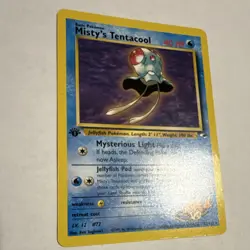 Pokemon 1st Edition Misty's Tentacool Gym Heroes 32/132 Uncommon English Card - Image 2