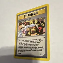 Pokemon 1st Edition Blaine's Quiz #1 Gym Challenge Rare 97/132 English Card - Image 3